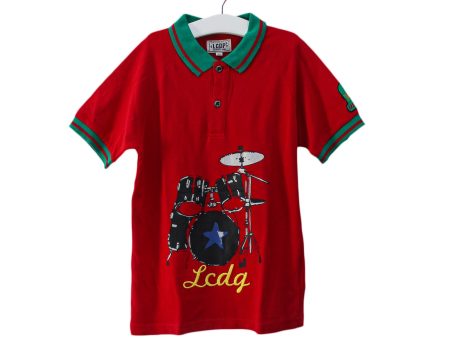 La Compagnie des Petits Short Sleeve Polo 8Y Online Sale