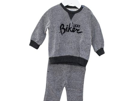 IKKS Sweatshirt and Sweatpants Set 12M on Sale