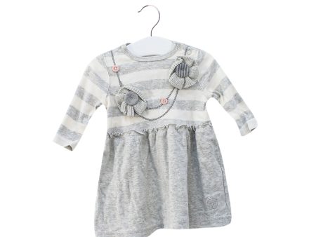 Bonnie Baby Long Sleeve Dress 3-6M For Cheap