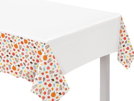 Happy Turkey Day Plastic Table Cover, 1ct Online now