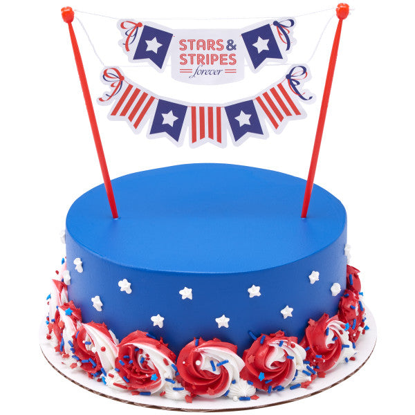 Stars and Stripes Forever Banner Layon For Cheap