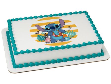 Lilo and Stitch - Stitch Edible Cake Topper Image Sale