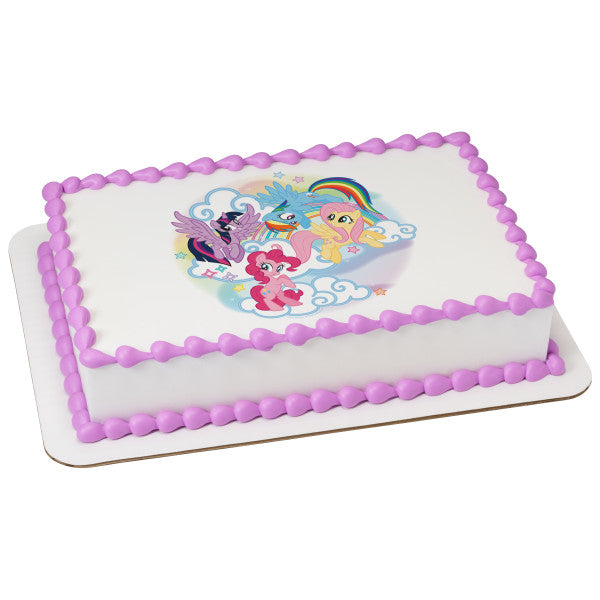 My Little Pony Dream Team Edible Cake Topper Image Cheap