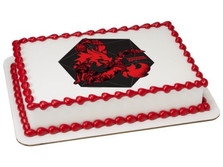 Dungeons & Dragons Endless Adventures Edible Cake Topper Image Discount