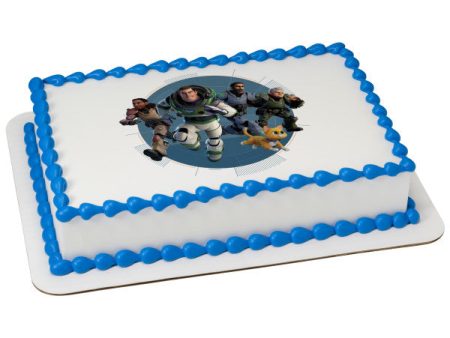 Lightyear On a Mission Edible Cake Topper image For Sale