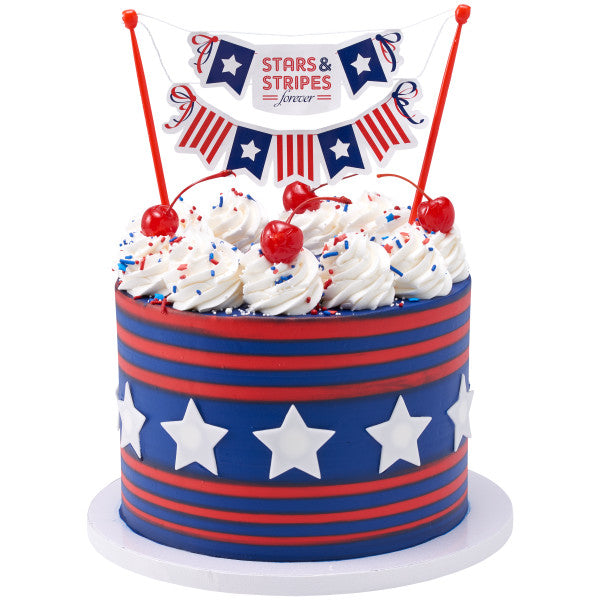 Stars and Stripes Forever Banner Layon For Cheap