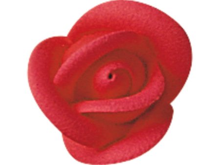 Red Small Classic Sugar Rose Decorations on Sale