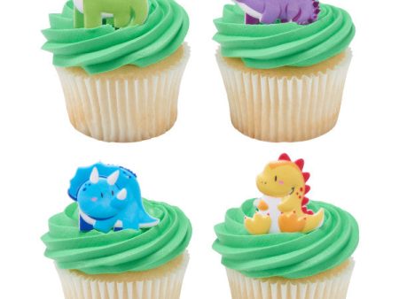 Cutesy Dinosaurs Cupcake Rings Online Sale