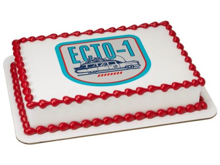 Ghostbusters Ecto-1 Edible Cake Topper Image Supply