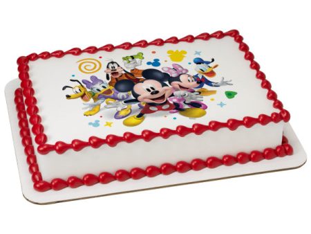 Mickey Mouse Funhouse Epic Fun Edible Cake Topper Image Sale