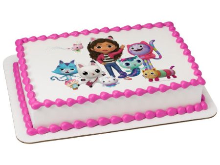 Gabby s Dollhouse Edible Cake Topper Image Online Hot Sale