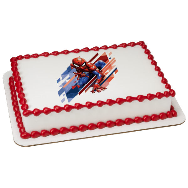 Marvel s Spider-Man Great Responsibility Edible Cake Topper Image Online Hot Sale