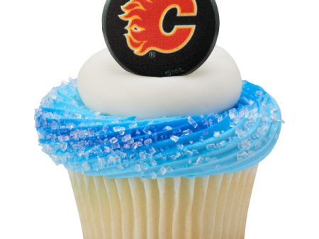 NHL Calgary Flames Cupcake Rings For Sale