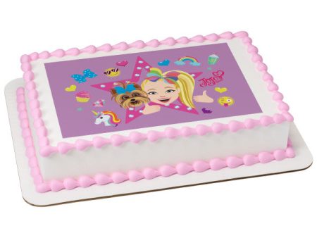 JoJo Siwa Edible Cake Topper Image Online Sale