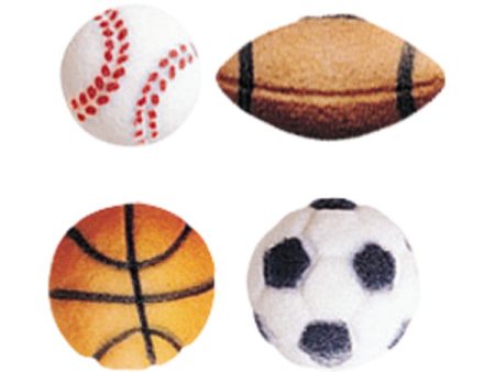 Sports Balls Assortment Dec-Ons Decorations For Cheap