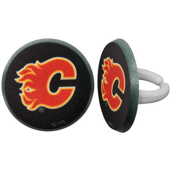 NHL Calgary Flames Cupcake Rings For Sale