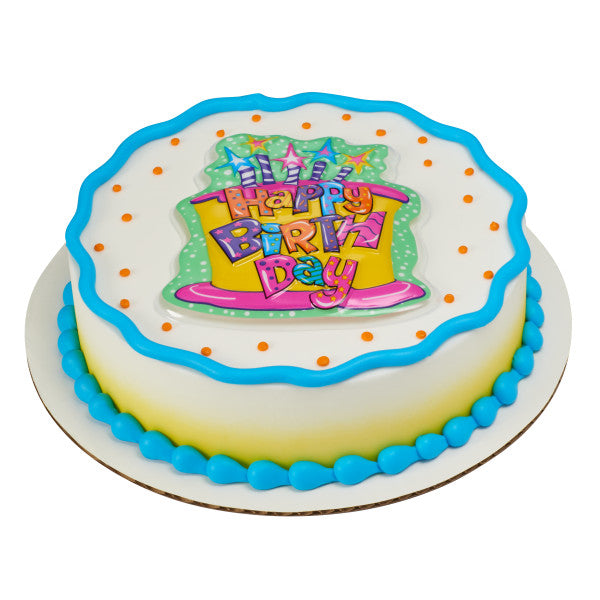 Happy Birthday Cake Pop Top Hot on Sale