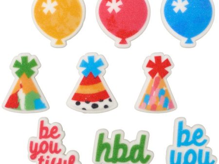 Joyful Expressions Assortment Dec-Ons Sugar Decorations Cheap