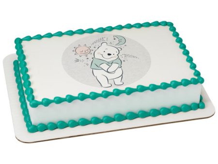 Baby Winnie the Pooh Edible Cake Topper Image Online Sale