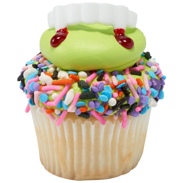 Vampire Fangs Cupcake Layon Online Sale