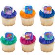 Peace, Love & Hugs Assortment Cupcake Rings Hot on Sale