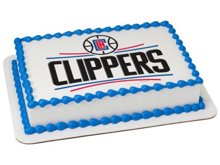 NBA Los Angeles Clippers Edible Cake Topper Image Hot on Sale